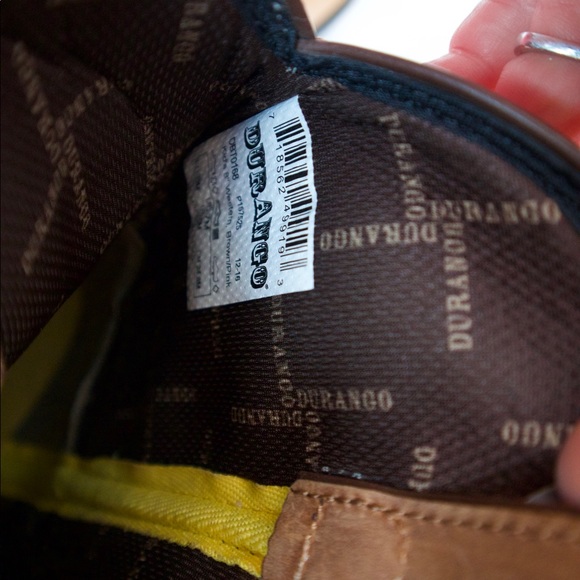 Durango pink brown western boots - Picture 6 of 7